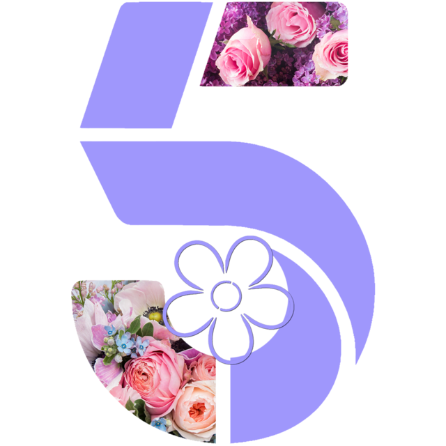 Five Stars Flowers Logo